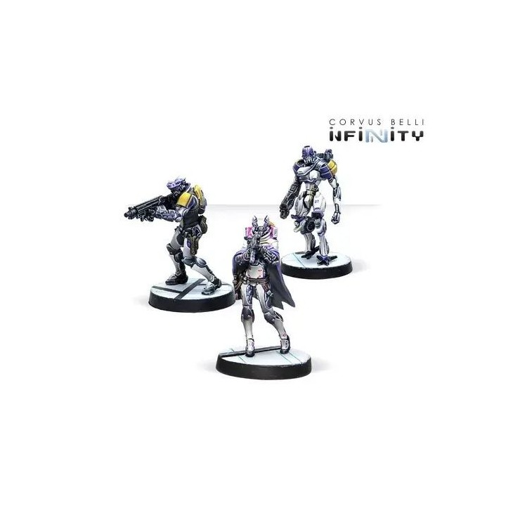 Figurines Infinity du Reinforcements Aleph Pack Beta (Corvus Belli)