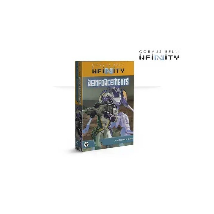 Figurines Infinity du Reinforcements Aleph Pack Beta (Corvus Belli)