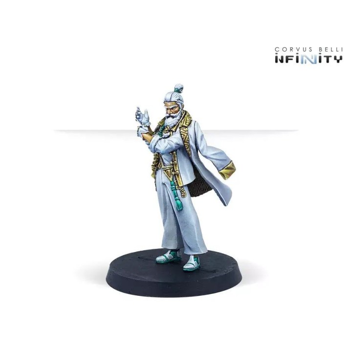 Figurine de Taowu, Mastermind and Schemer avec son Pulzar pour Infinity