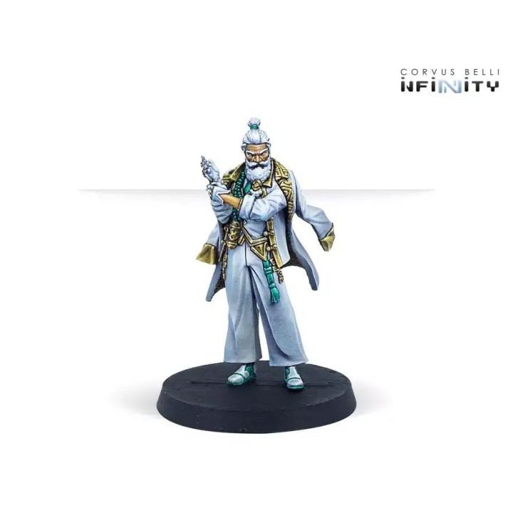 Figurine de Taowu, Mastermind and Schemer avec son Pulzar pour Infinity