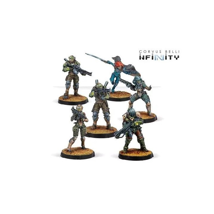 Figurines Infinity du Reinforcements Haqqislam Pack Alpha (Corvus Belli)
