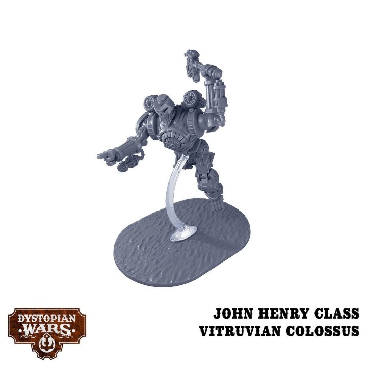 Figurines du set Beyond Fortune and Glory pour Dystopian Wars (Warcradle)