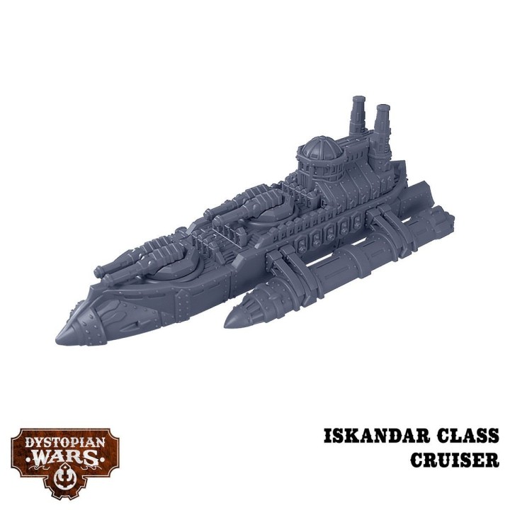 Figurines du set Beyond Fortune and Glory pour Dystopian Wars (Warcradle)