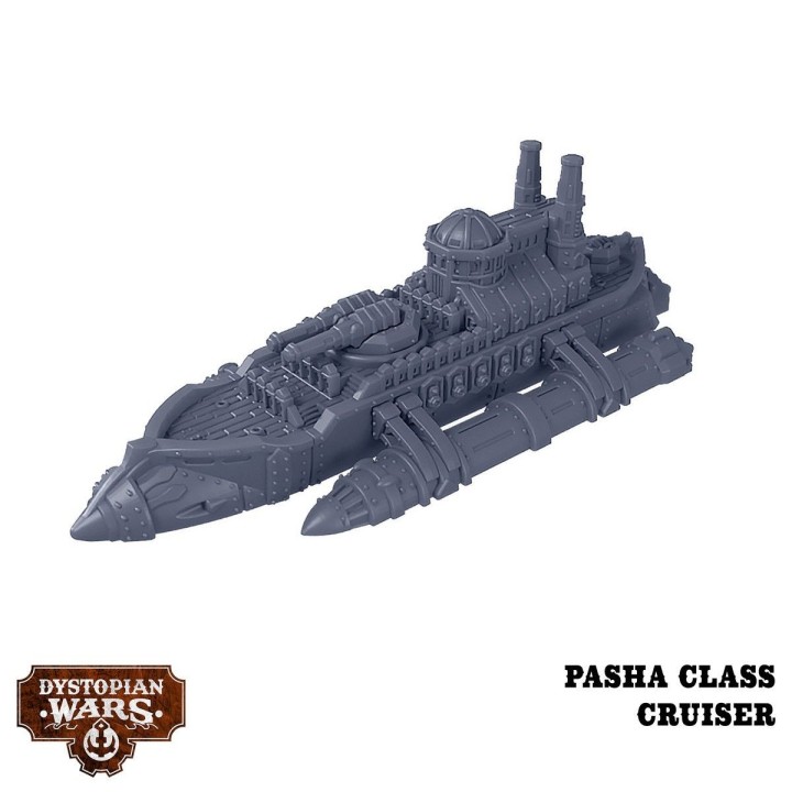 Figurines du set Beyond Fortune and Glory pour Dystopian Wars (Warcradle)