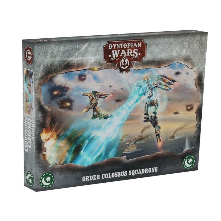 Figurines d'Order Colossus Squadrons pour le Sultanate de Dystopian Wars