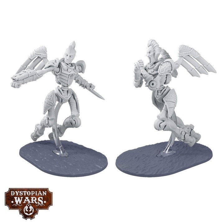Figurines d'Order Colossus Squadrons pour le Sultanate de Dystopian Wars