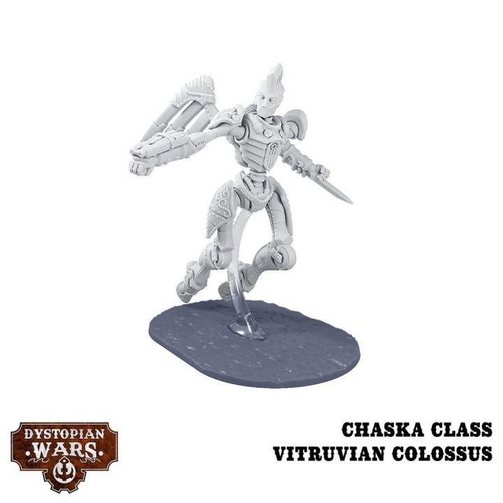 Figurines d'Order Colossus Squadrons pour le Sultanate de Dystopian Wars