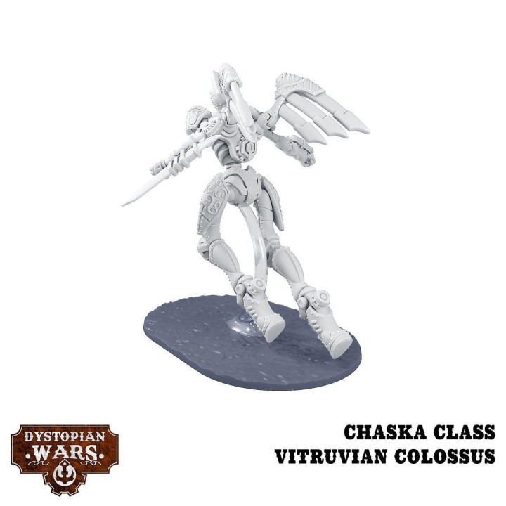 Figurines d'Order Colossus Squadrons pour le Sultanate de Dystopian Wars
