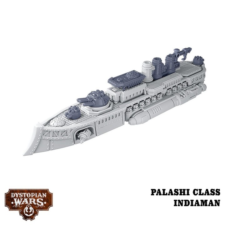 Figurines du Ganges Battlefleet Set pour the Crown de Dystopian Wars