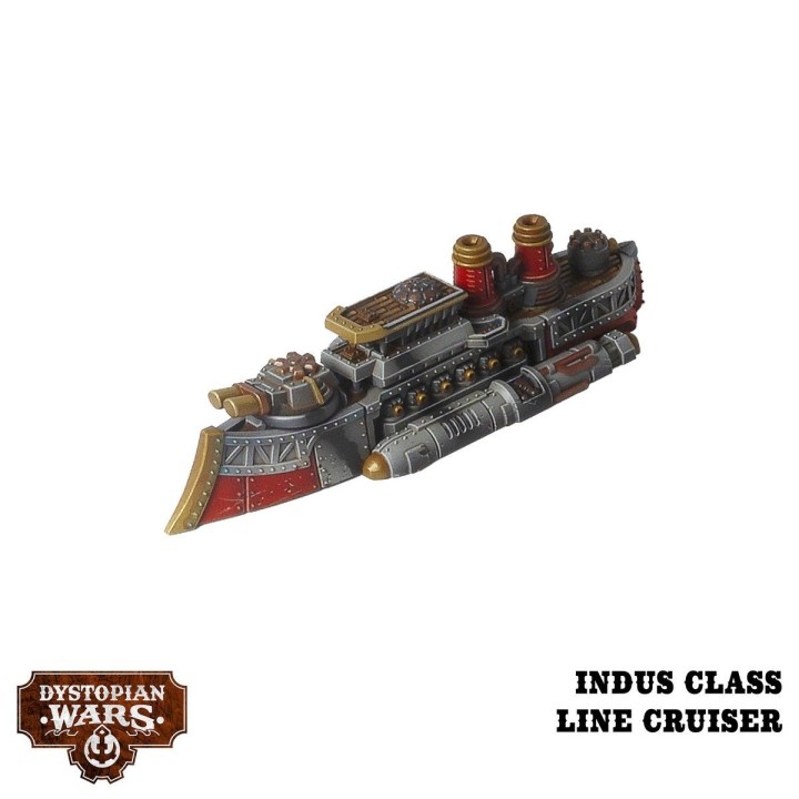Figurines du Ganges Battlefleet Set pour the Crown de Dystopian Wars