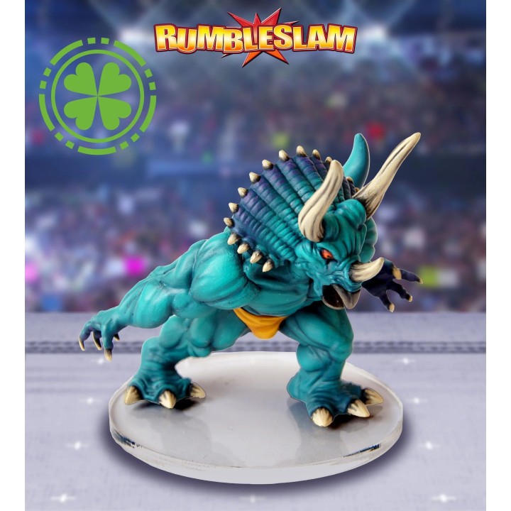 Figurine de Trihorn (en VF) pour Rumbleslam (TT Combat)