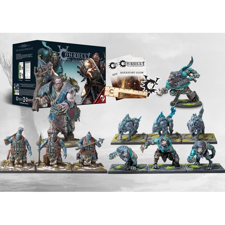 Figurines du Nords 5th Anniversary Supercharged Starter Set pour Conquest