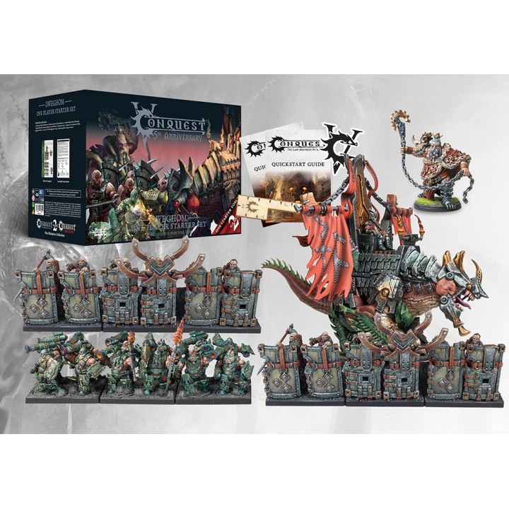 Lot de figurines du Dweghom (1 Player starter Set) pour Conquest (Para Bellum)