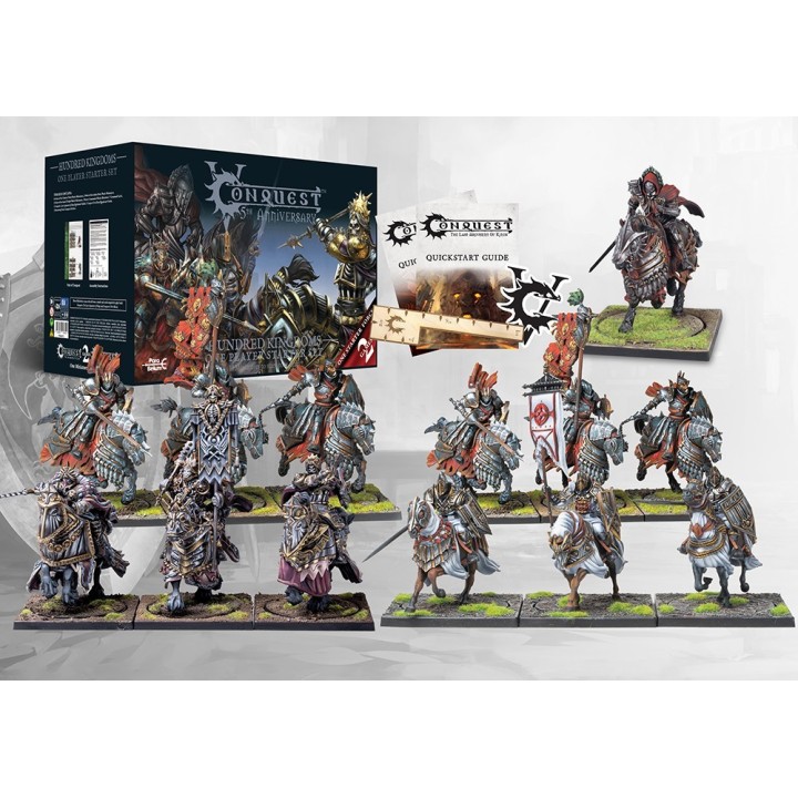 Figurines du Hundred Kingdoms 5th Anniversary Supercharged Starter Set Conquest