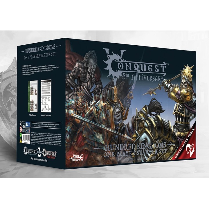 Figurines du Hundred Kingdoms 5th Anniversary Supercharged Starter Set Conquest