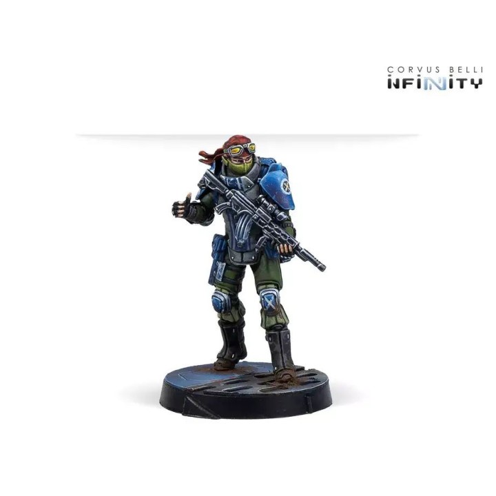 Figurines Ariadna Action Pack pour Infinity (Corvus Belli)