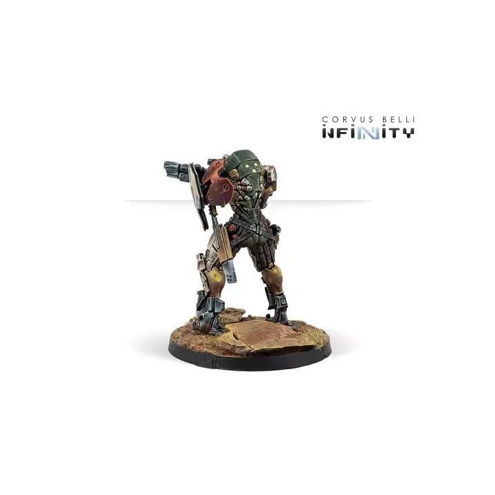 Figurine d' Azra'il (AP Spitfire) pour les renforts Haqqislam à Infinity