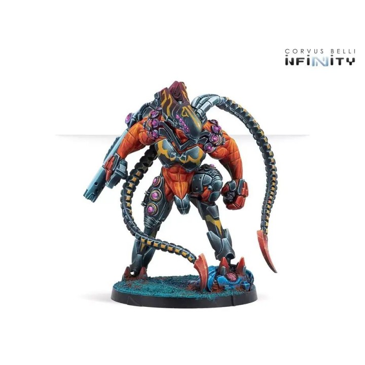 Figurine de l'Anathematics de l'Armée Combinée pour Infinity (Corvus Belli)