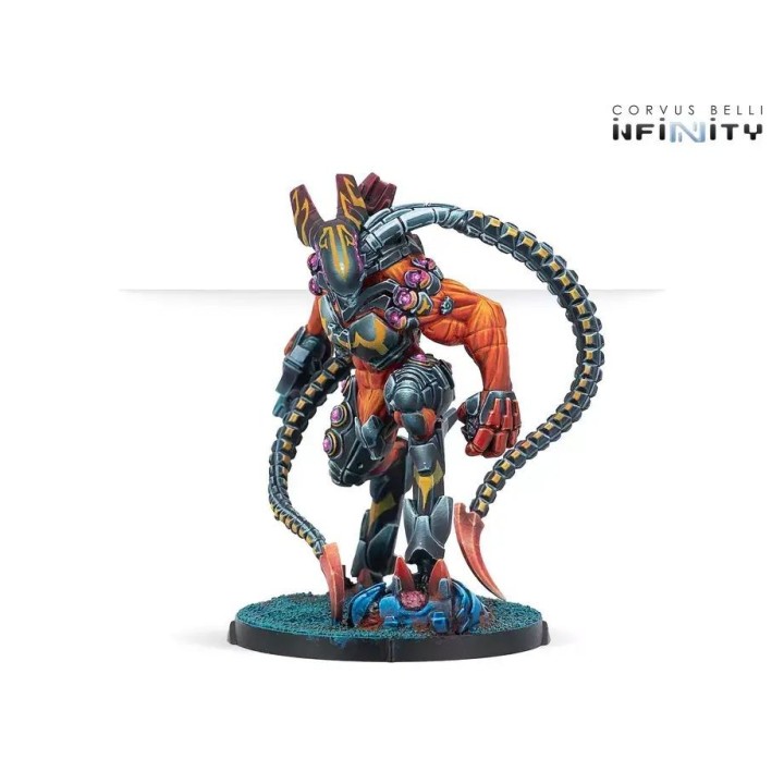Figurine de l'Anathematics de l'Armée Combinée pour Infinity (Corvus Belli)