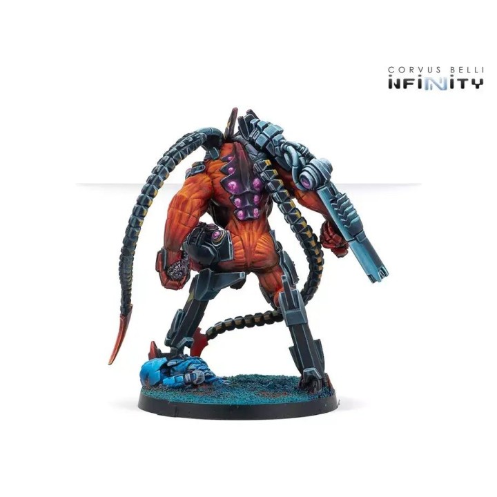 Figurine de l'Anathematics de l'Armée Combinée pour Infinity (Corvus Belli)
