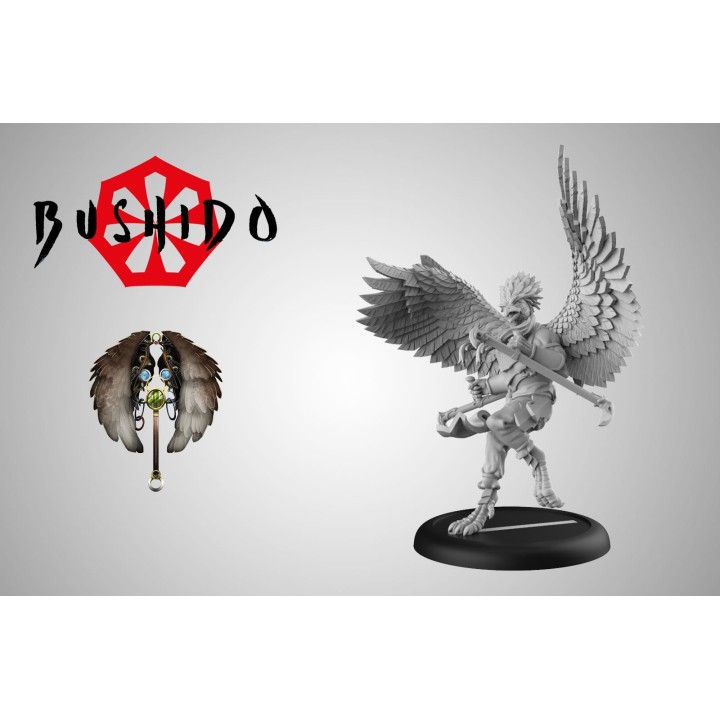 Figurines d'Ojobe (en VF) pour les Tengus à Bushido (GCT Studios)