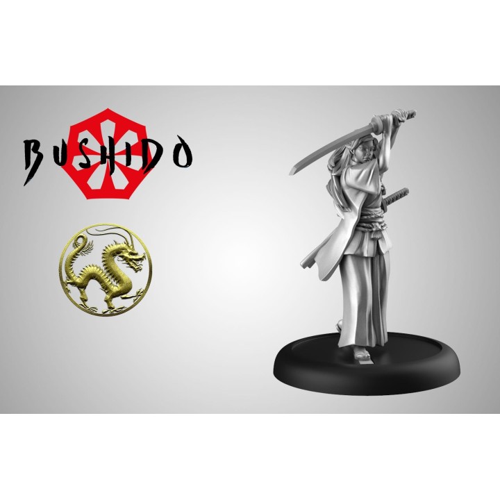 Figurine de Takashi Kumiko (en VF) pour la Prefecture de Ryu à Bushido