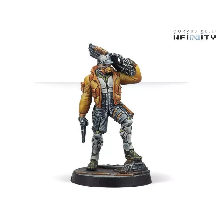 Figurine Infinity du Bounty Hunter Event Exclusive Edition de l'Adepticon 2024