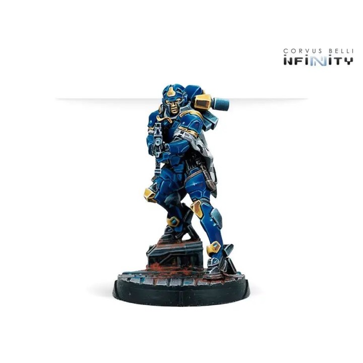 Figurines du Torchlight Brigade Action Pack (pour l'O-12 à Infinity