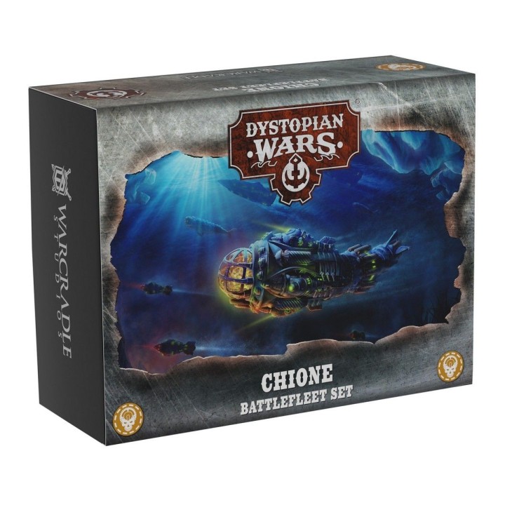 Figurines du Chione Battlefleet Set des Enlightened (Dystopian Wars)