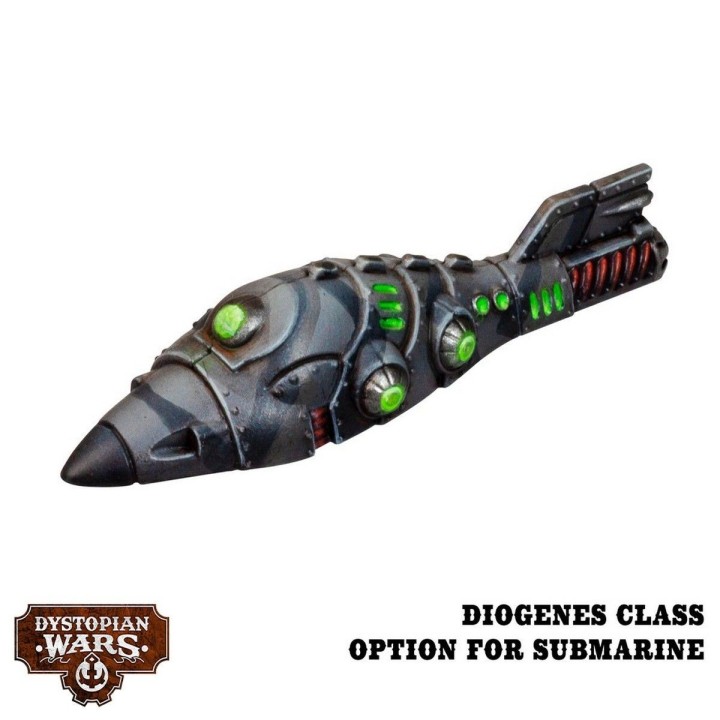 Figurines du Chione Battlefleet Set des Enlightened (Dystopian Wars)