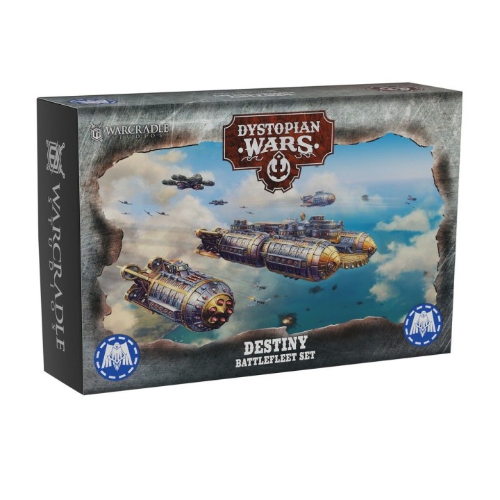 Figurines de la Destiny Battlefleet pour Dystopian Wars (Union)