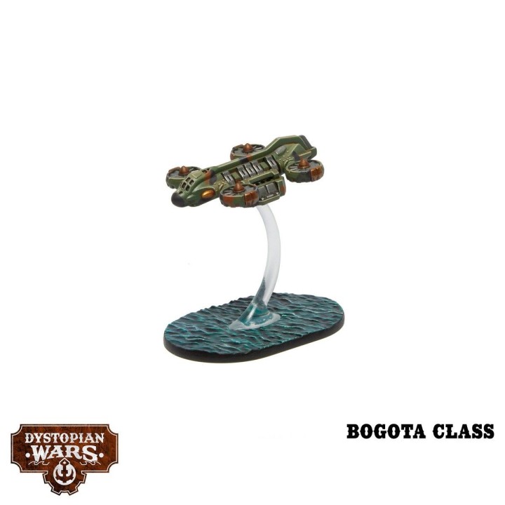 Figurines de la Destiny Battlefleet pour Dystopian Wars (Union)
