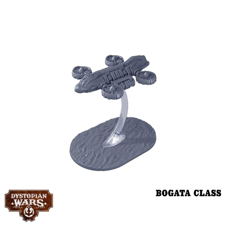 Figurines de la Destiny Battlefleet pour Dystopian Wars (Union)