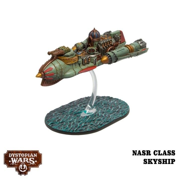 Figurines des Sultanate Aerial Squadrons pour Dystopian Wars (Warcradle Studio)