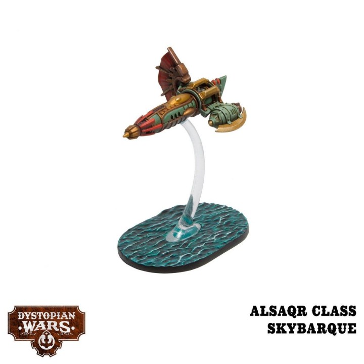 Figurines des Sultanate Aerial Squadrons pour Dystopian Wars (Warcradle Studio)