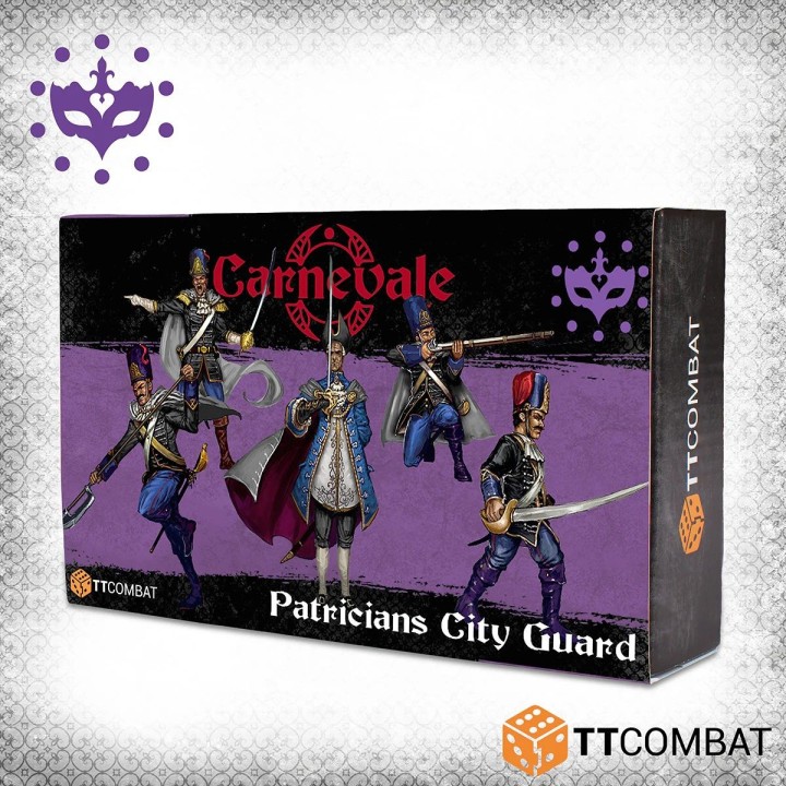 Figurines de la City Guard des Patricians de Carnevale (TT Combat)