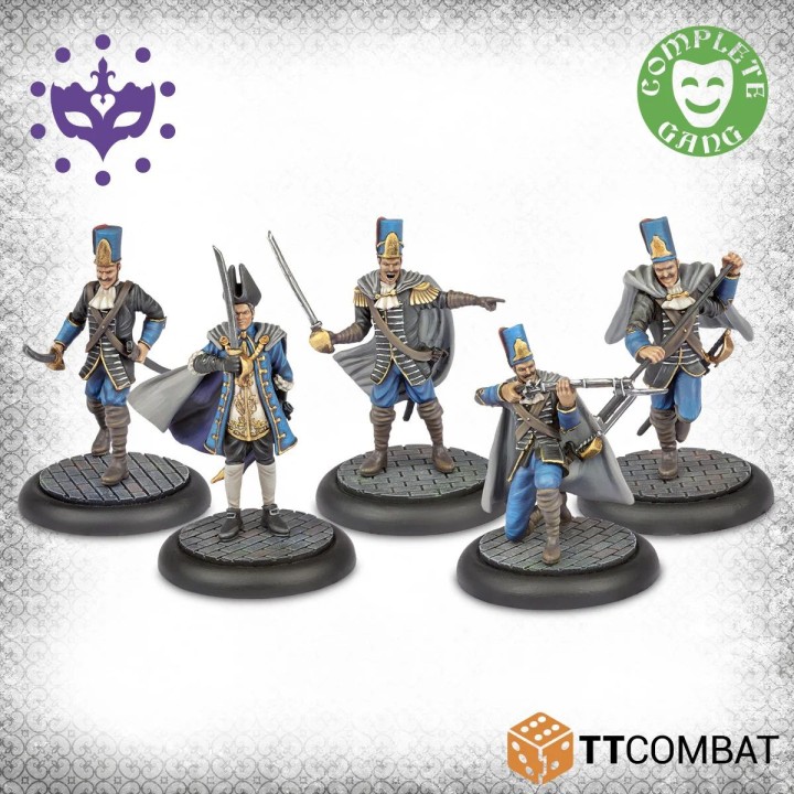 Figurines de la City Guard des Patricians de Carnevale (TT Combat)