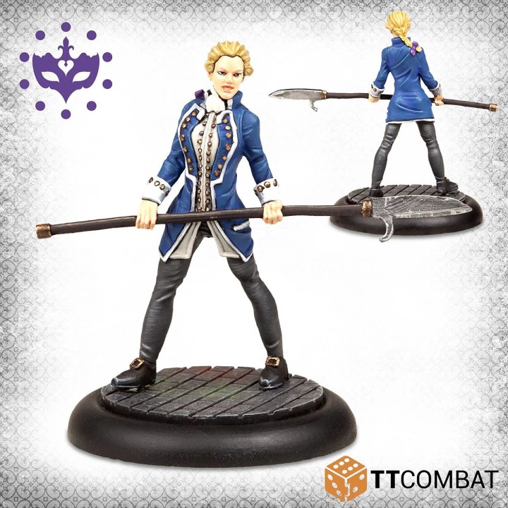 Figurines de la Venetian Navy des Patricians de Carnevale (TT Combat)