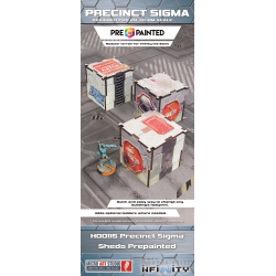 Precinct Sigma - Sheds (x3) - Prepainted