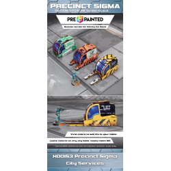 Precinct Sigma - City Services (x3) - Prepainted