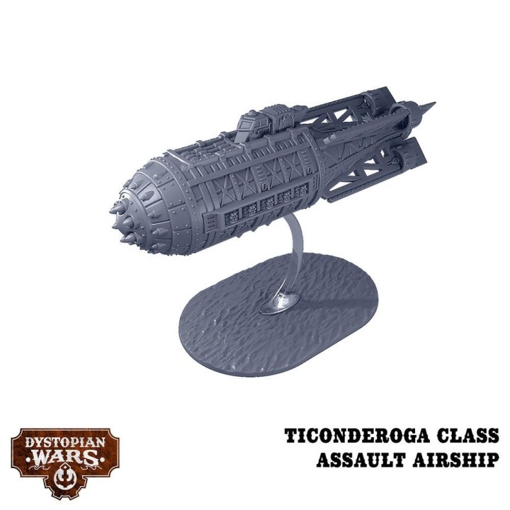 Figurines des Union Aerial Squadrons pour Dystopian Wars (Warcradle Studios)