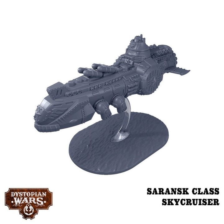 Figurines de la Khodynka Battlefleet Set du Commonwealth de Dystopian Wars