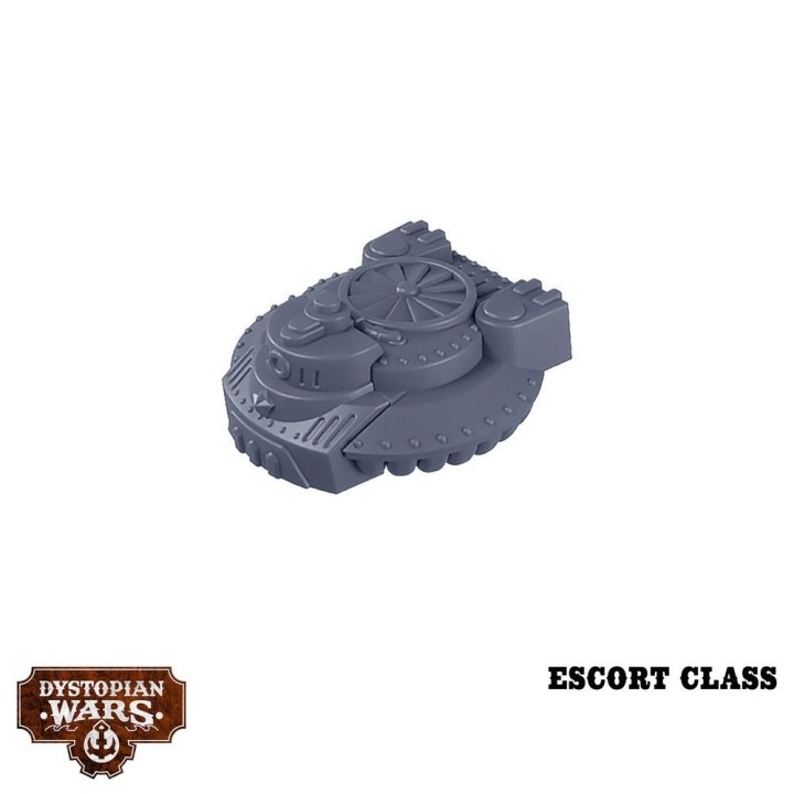 Figurines de la Khodynka Battlefleet Set du Commonwealth de Dystopian Wars