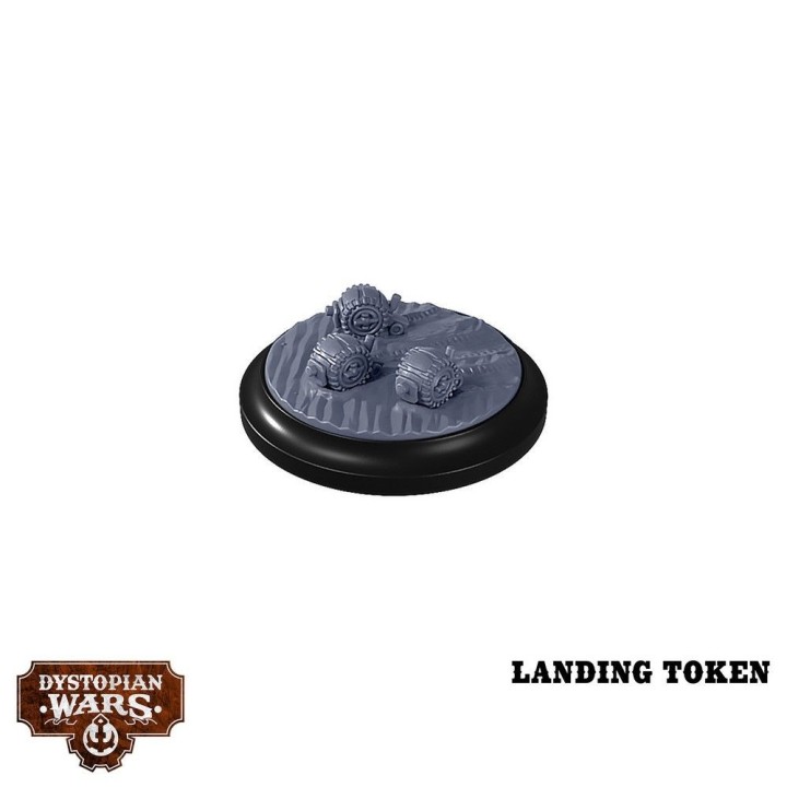 Figurines de l'Ergun Battlefleet Set de l'Empire (Dystopian Wars)