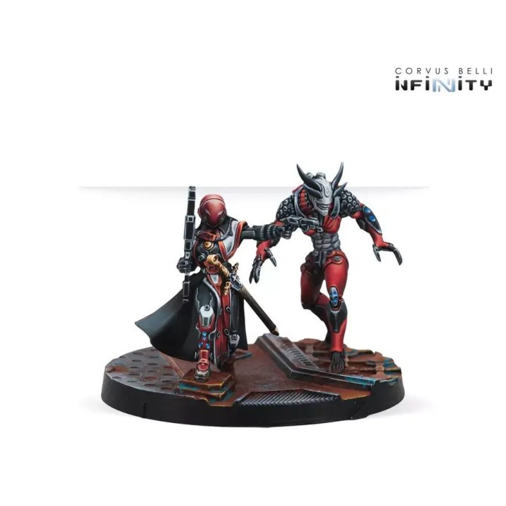 Infinity - Figurine du Daemonist Obervant des Nomades