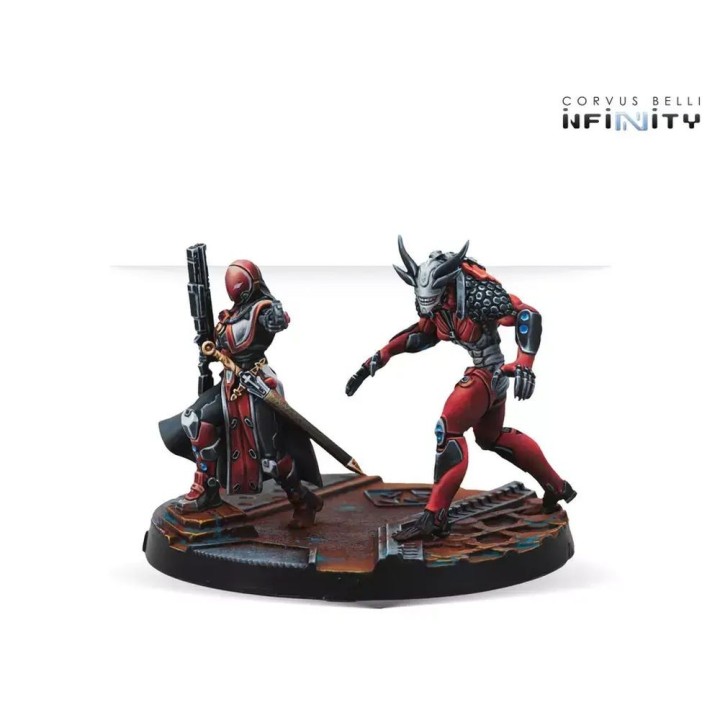 Infinity - Figurine du Daemonist Obervant des Nomades