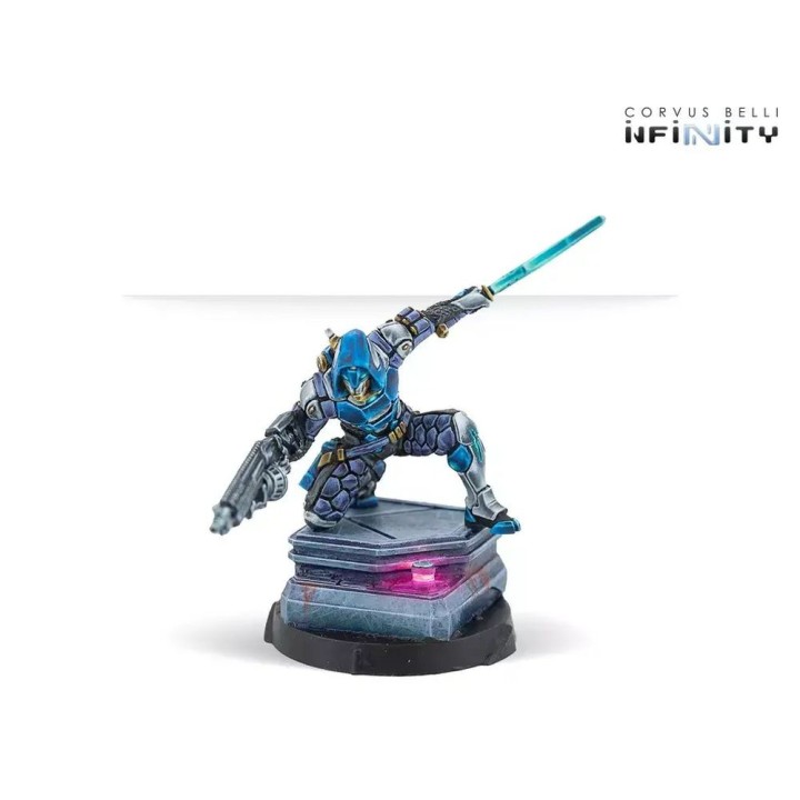 Infinity - Figurine de Nightshade avec Boarding Shotgun (pour l'O-12)