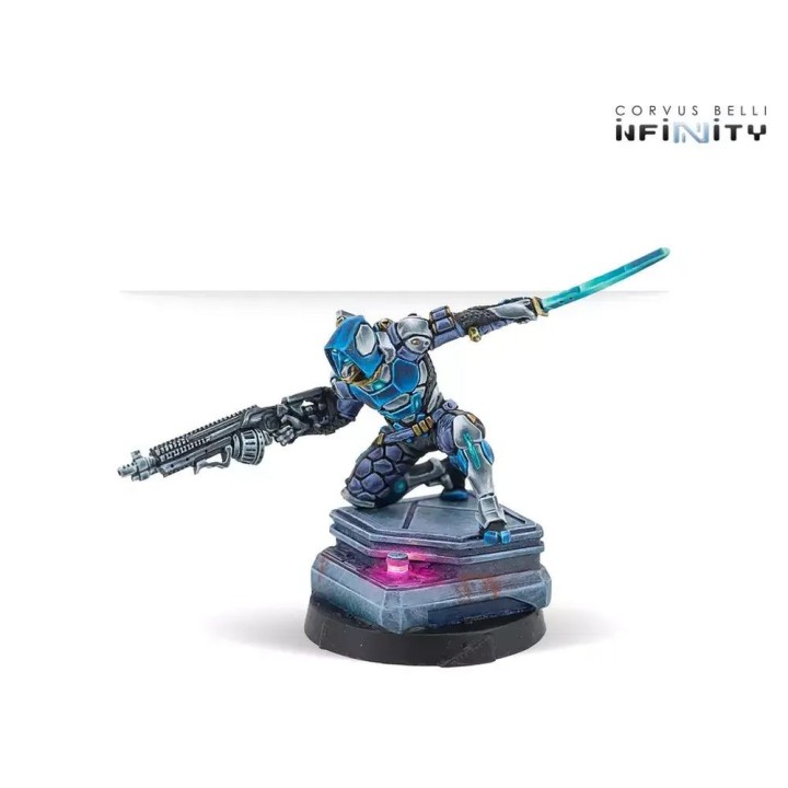 Infinity - Figurine de Nightshade avec Boarding Shotgun (pour l'O-12)