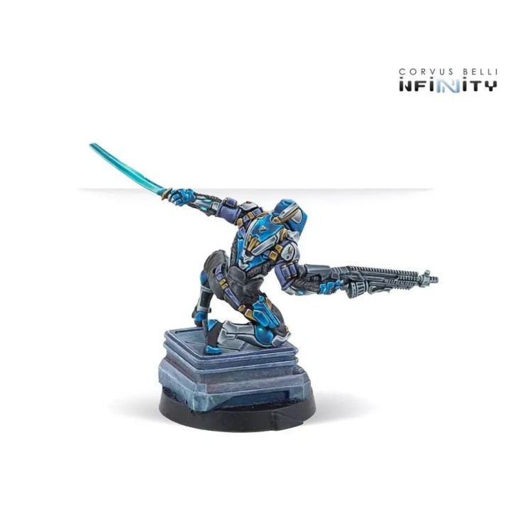 Infinity - Figurine de Nightshade avec Boarding Shotgun (pour l'O-12)