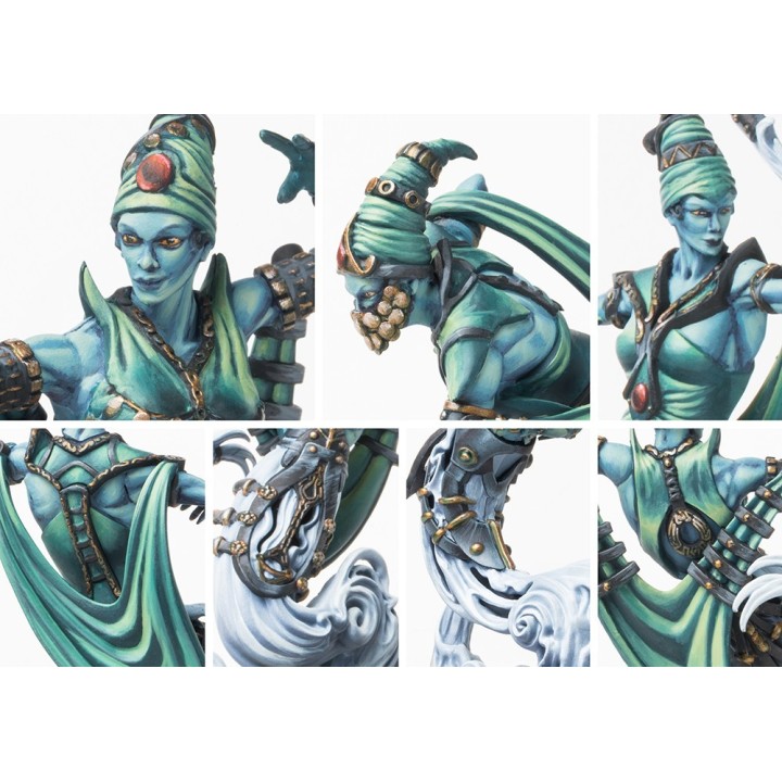 Figurines de Windborne Djinn pour les Sorcerer Kings à Conquest -Para Bellum